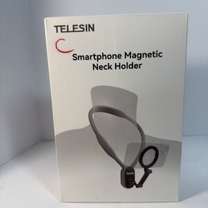TELESIN Silicone Smartphone Magnetic Neck Holder NIB- Model No. MNM-001-B